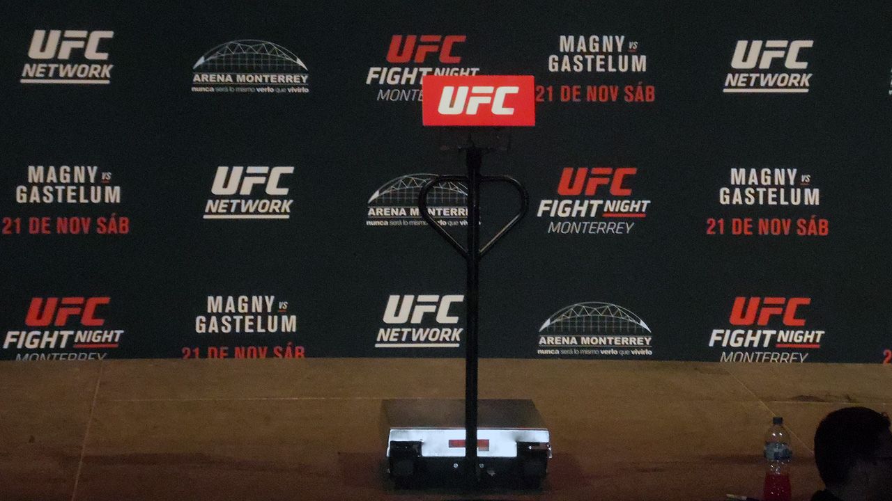 Ceremonia del pesaje: UFC Monterrey