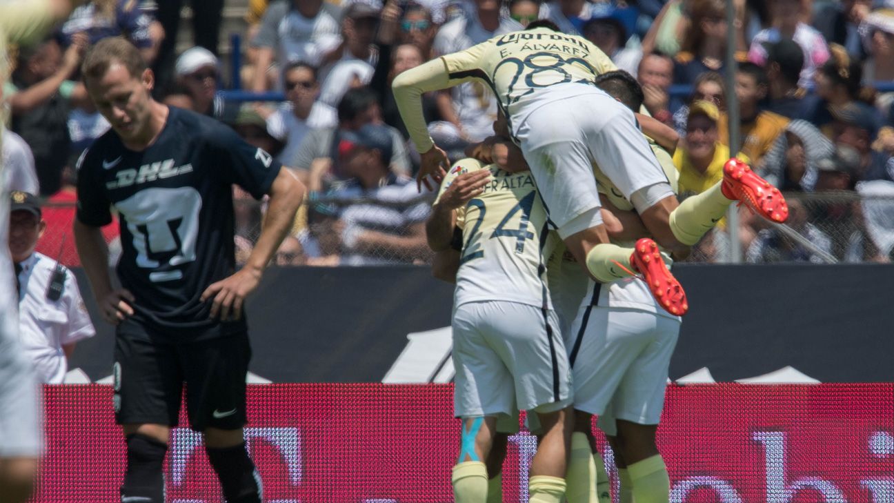 Así celebró América la victoria en CU - ESPN Deportes