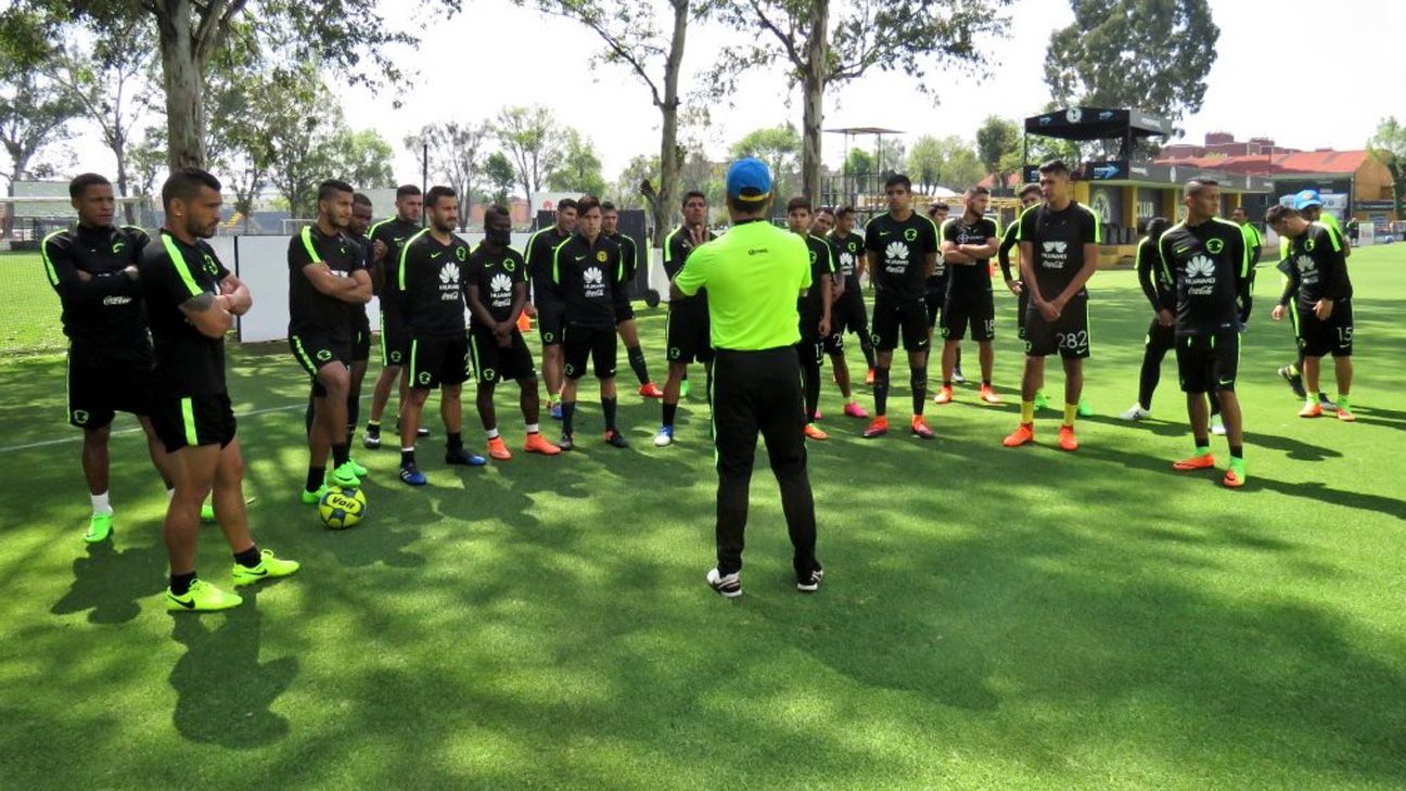Peculiar inicio a entrenamiento de América por caso Aguilar