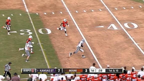 Miami (FL) vs Kansas State Highlight - ESPN Video