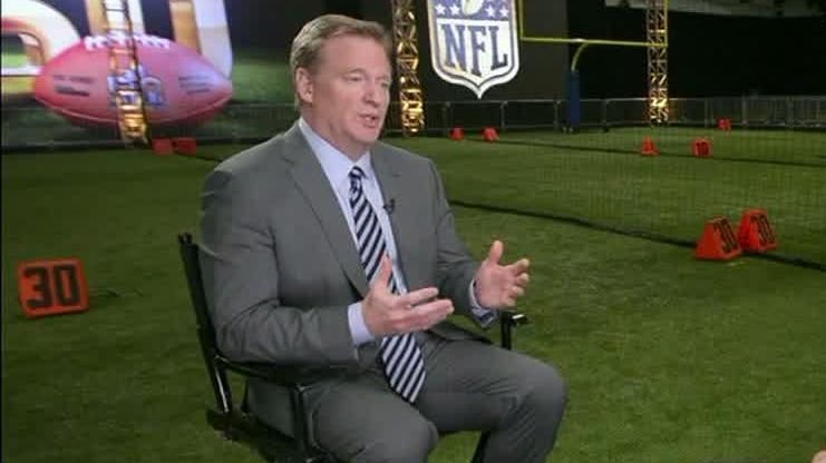 Goodell would 'love' to have son play football