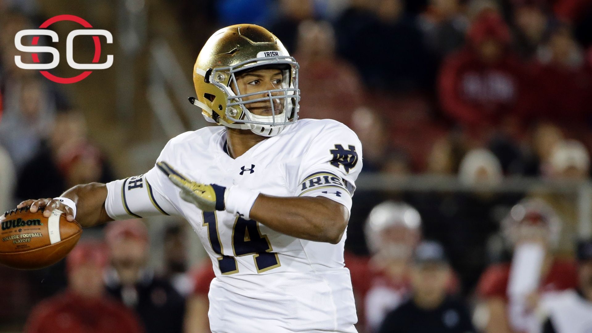 how-will-notre-dame-choose-starting-qb-espn-video