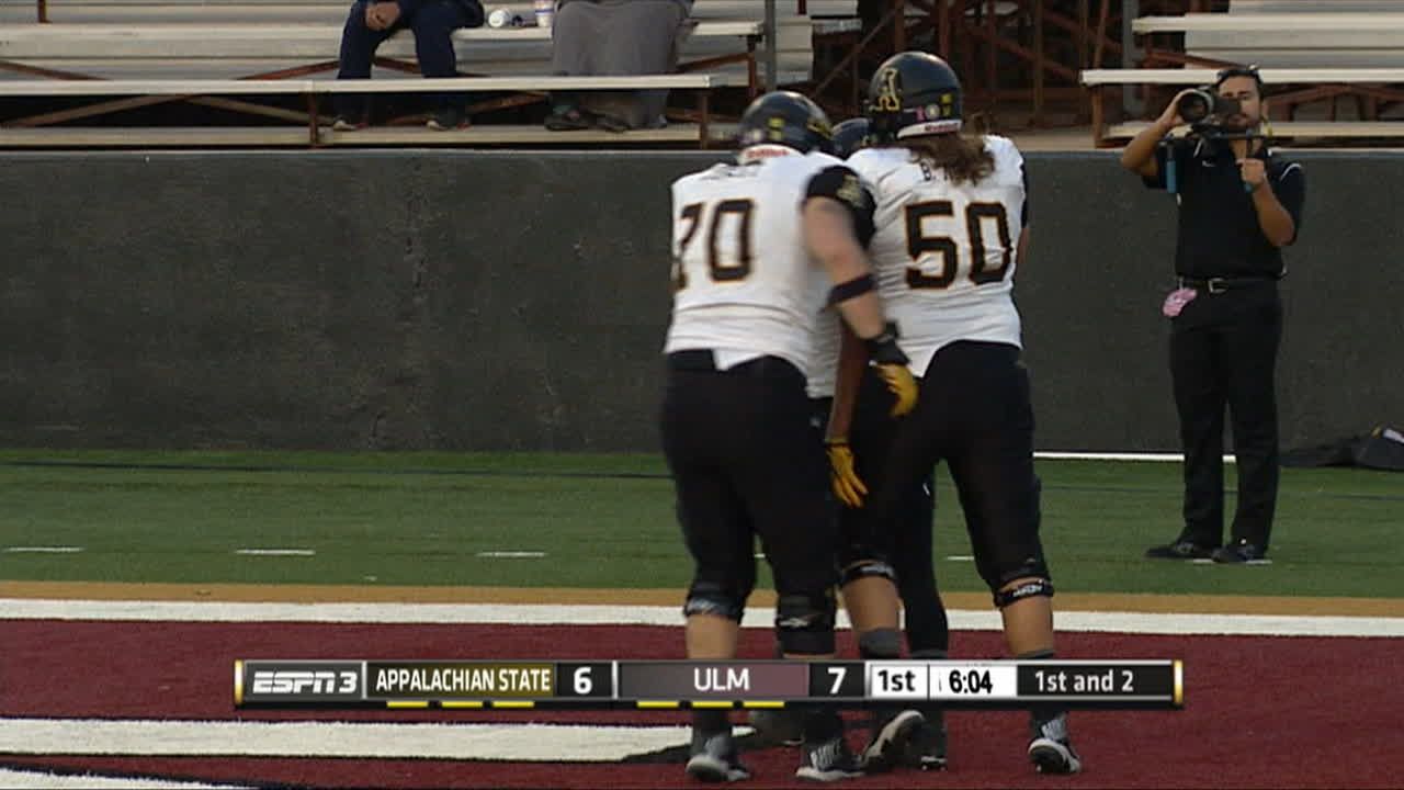 M. Cox run for 2 yds for a TD, (Z. Matics KICK) ESPN Video M. Cox run for 2 yds for a TD, (Z. Matics KICK) ESPN Video