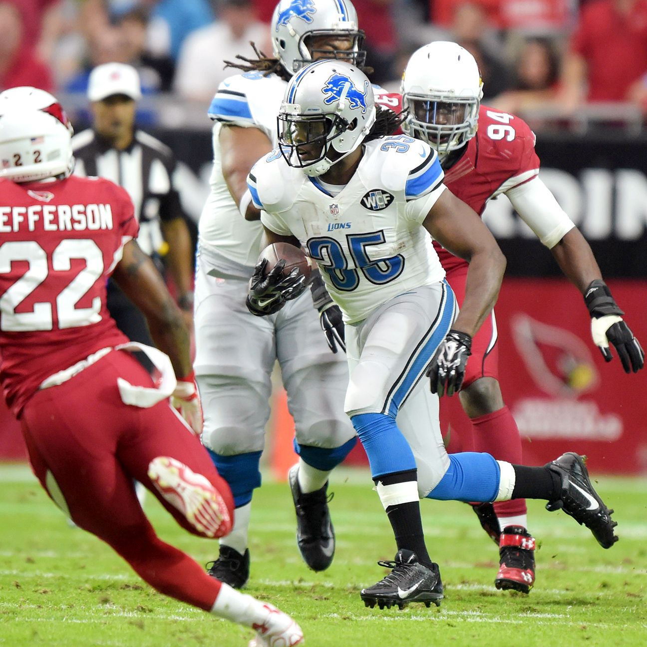 Lions rule RB Bell (ankle) out against Seahawks