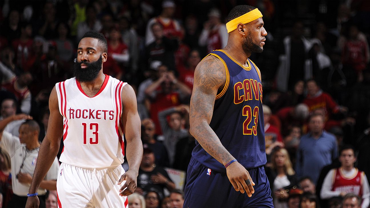 “James Harden LEbRON jAMES”的图片搜索结果