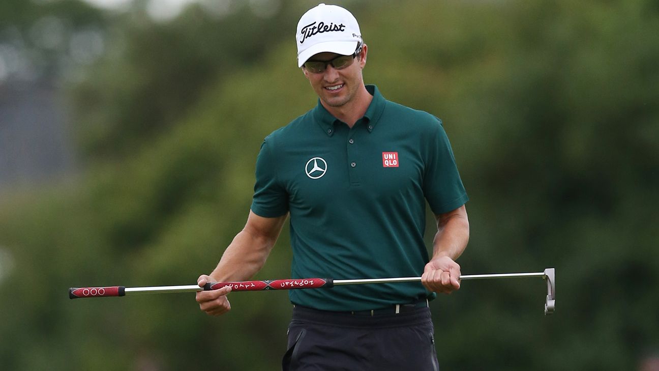 Adam Scott goes back to the long putter for Masters