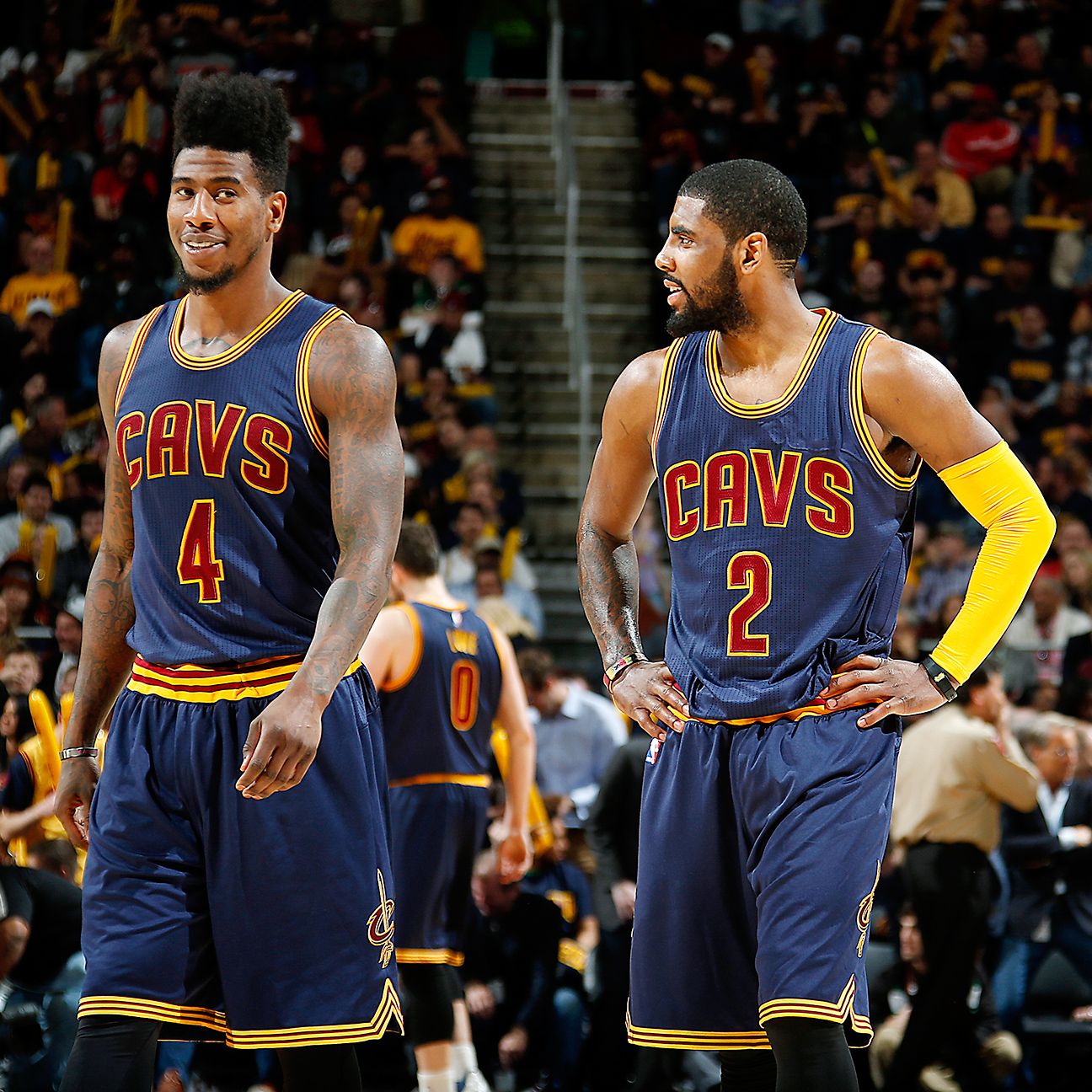 Kyrie Irving, Iman Shumpert out of Cleveland Cavaliers' lineup against Boston Celtics