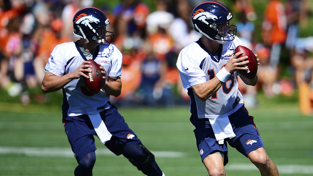 Where Trevor Siemian fits in the Broncos' QB depth chart