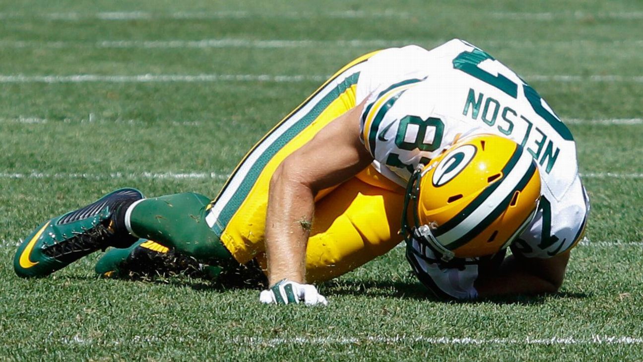 WR Nelson on rehab: Right where we want to be