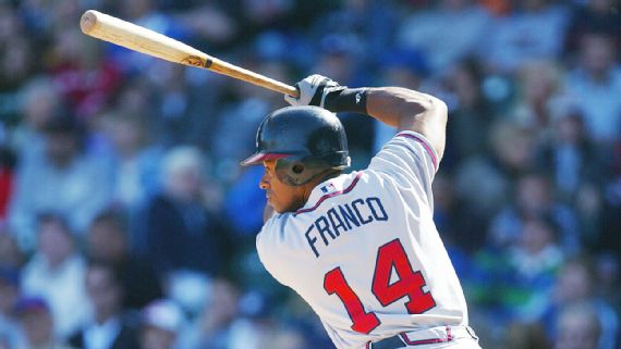 Julio Franco Grandes Ligas Atlanta