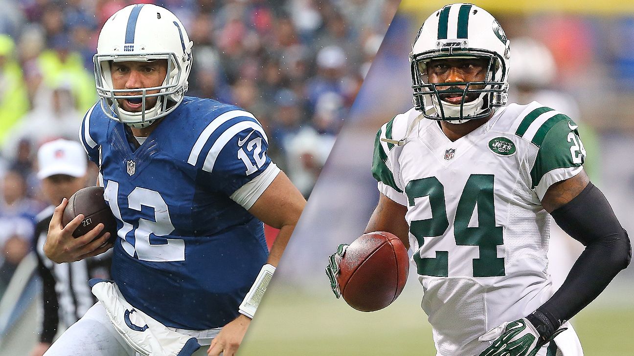 Luck looking to beat Jets' blitz on Monday Night Football
