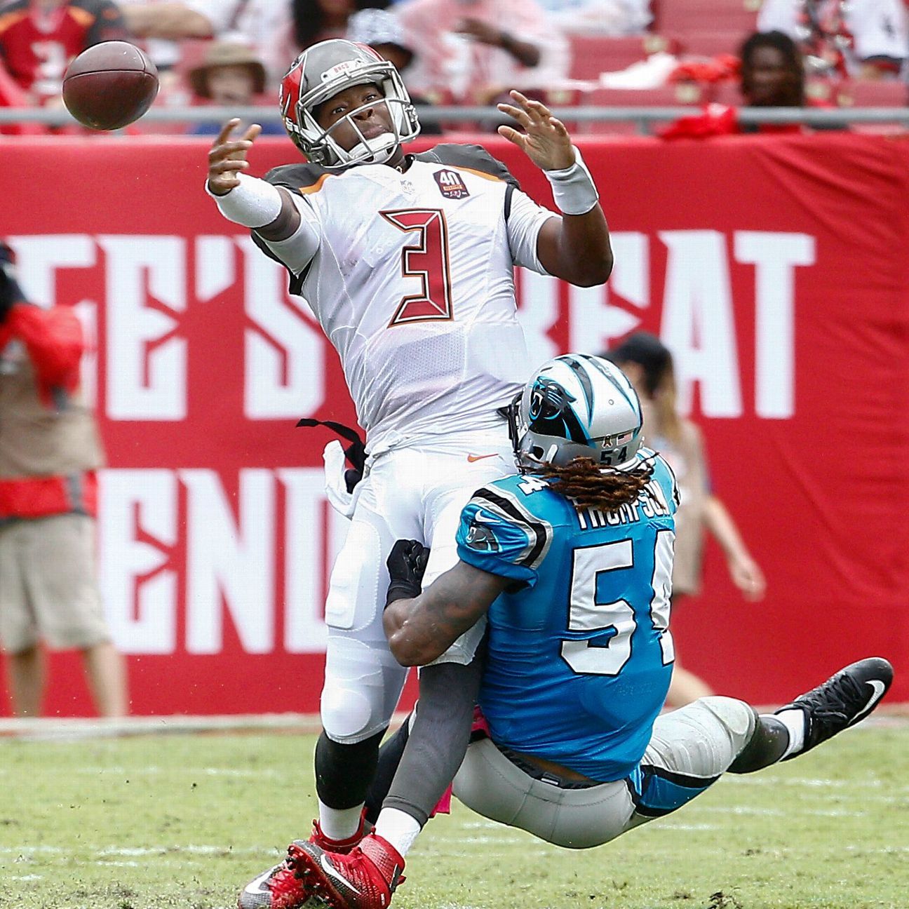 Jameis Winston throws four picks, takes step back for Buccaneers