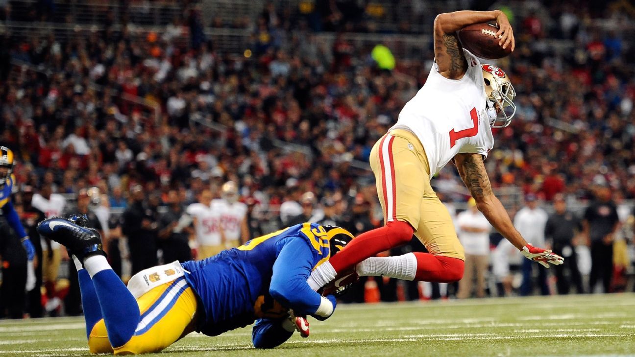 Tomsula on 49ers' QB: 'Evaluating everybody'