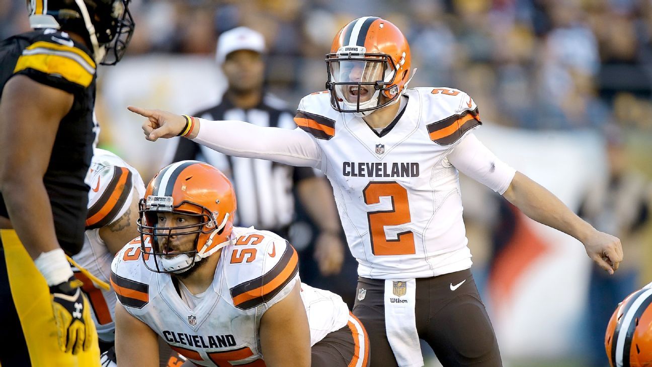 Browns to start Manziel for rest of season