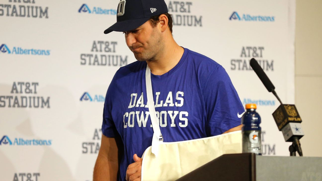 Tony Romo will have CT scan on collarbone next week