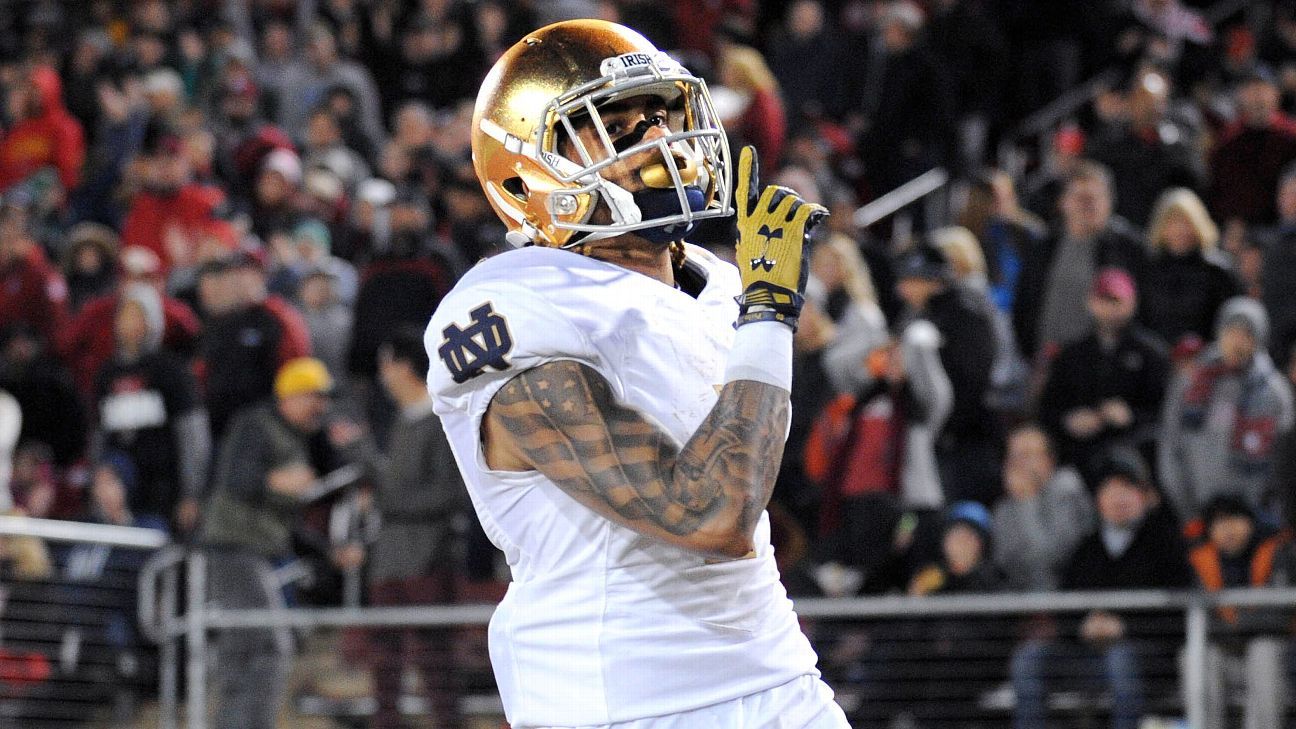 Notre Dame WR Fuller to forgo senior season