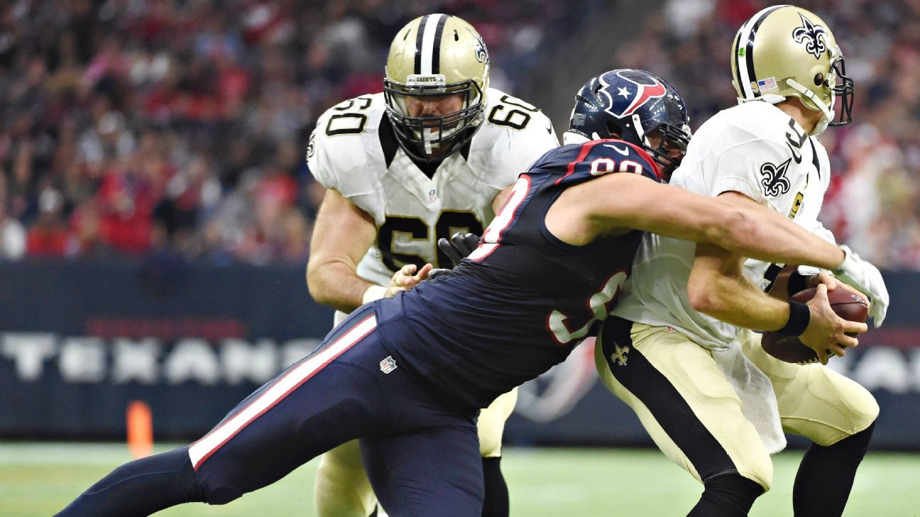 Texans' defense strangles Saints, keeps them from end zone