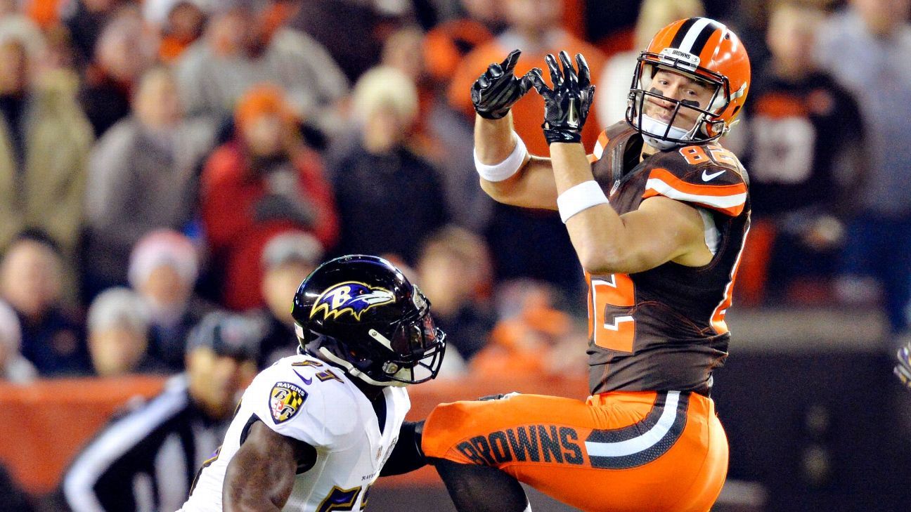 Source: Browns will release TE Barnidge