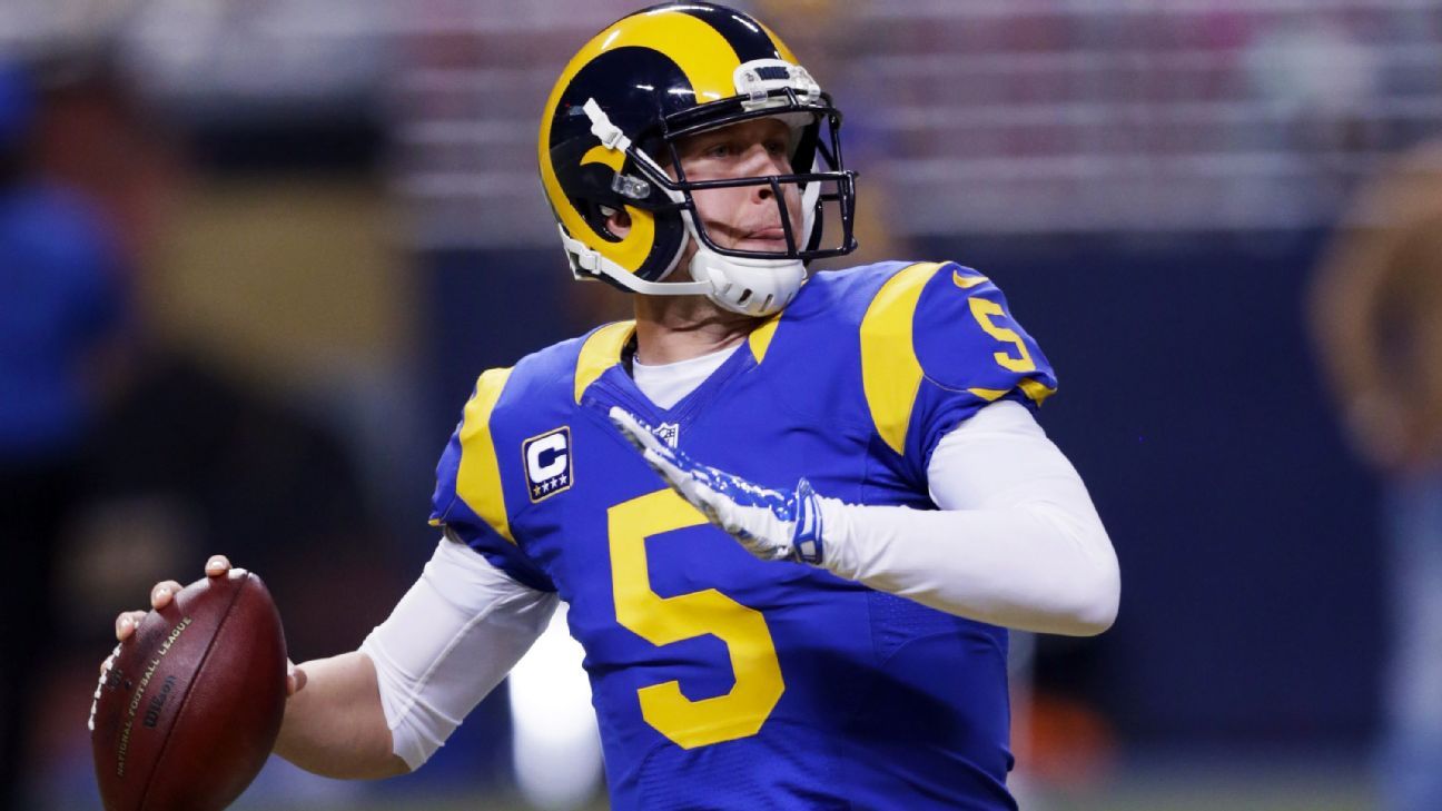 Not high on Goff? Foles skips OTA -- sources