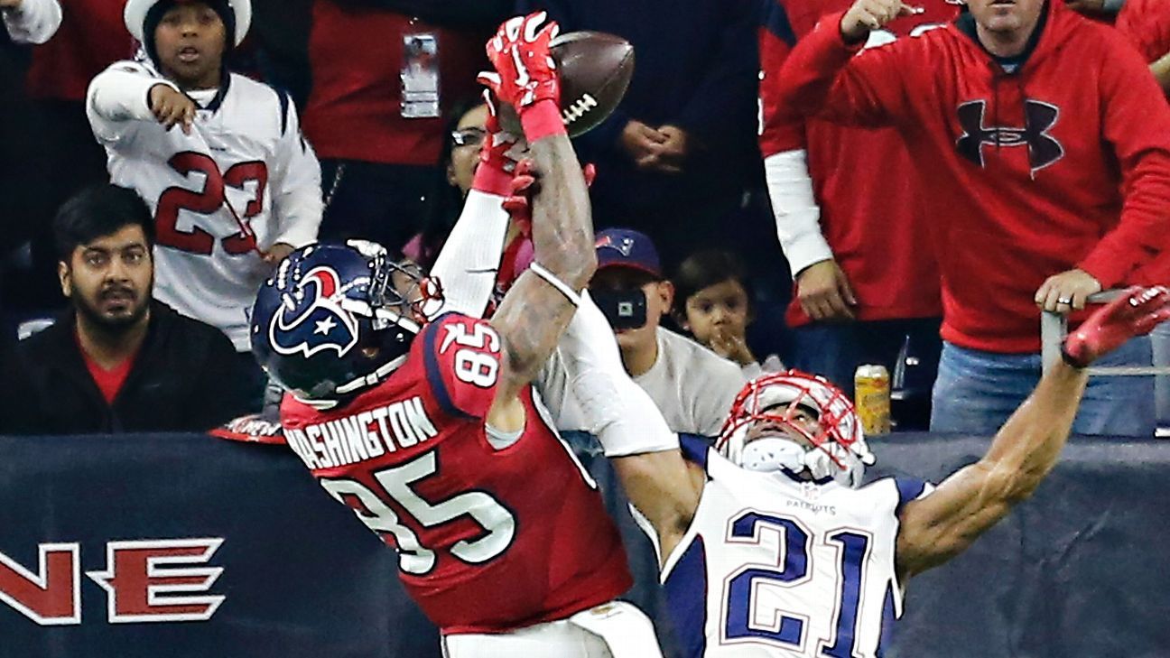 Recently signed WR Nate Washington gave Malcolm Butler some trouble