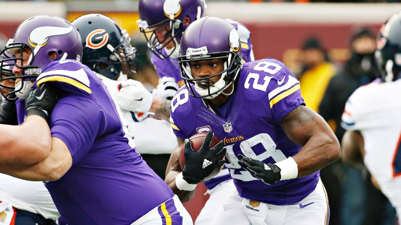 Peterson says ankle sprained; severity unknown