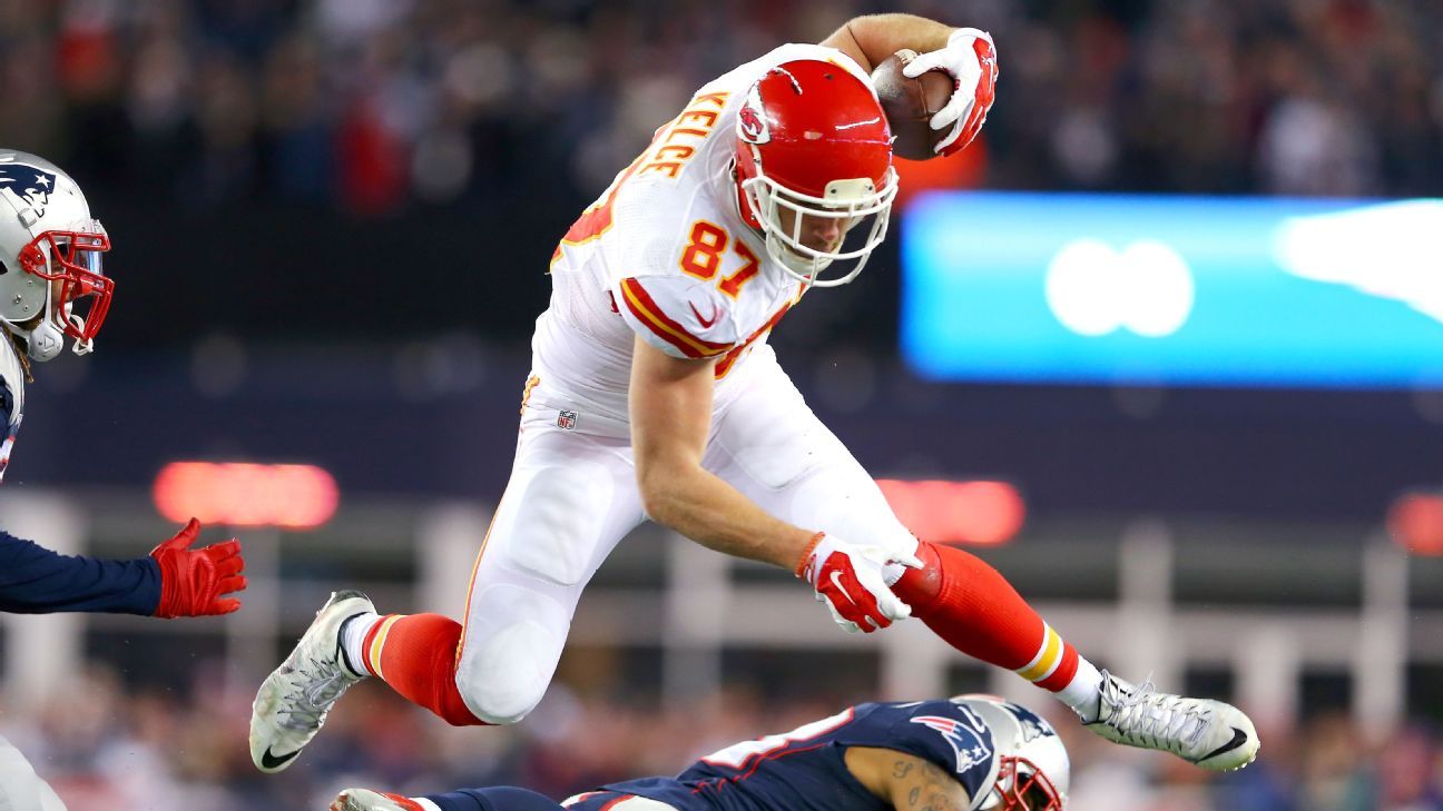 Chiefs stocked with former basketball players at tight end