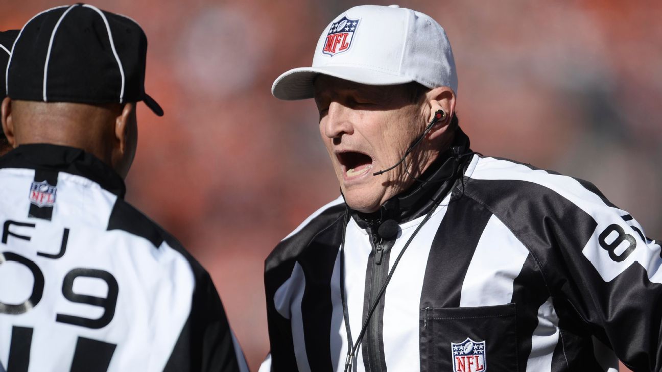 Ed Hochuli did not beat the Patriots