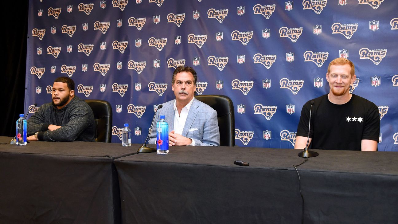 Rams hold first team meeting in Los Angeles