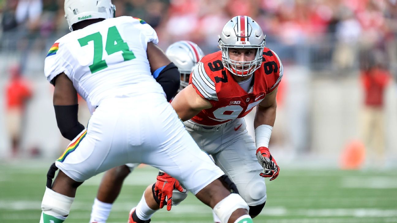Source: Ravens focused on Joey Bosa, pass rushers at No. 6 pick