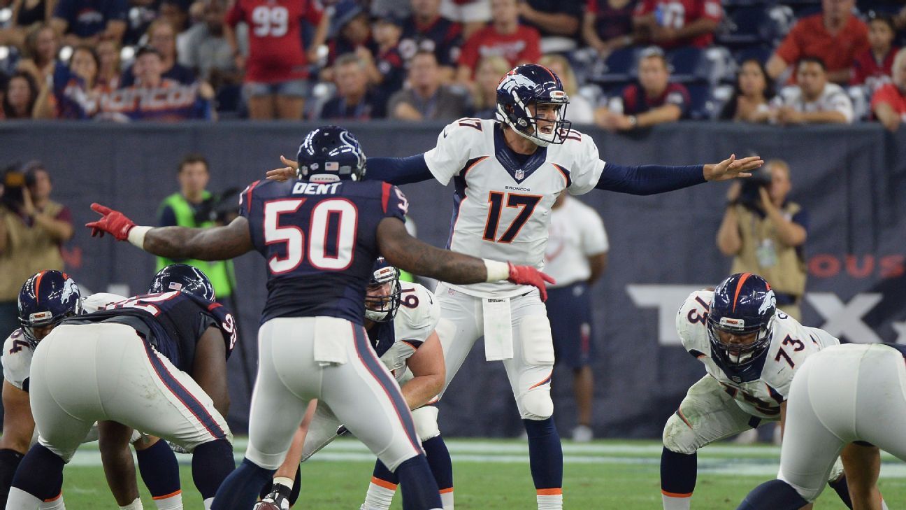 Familiarity, teammates and small goals help Brock Osweiler digest Texans' playbook