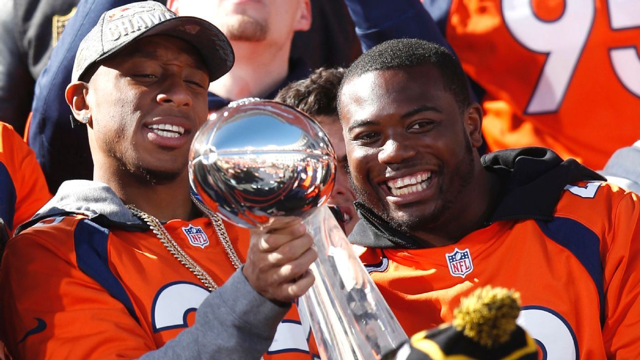 Broncos add a little silver to locker room