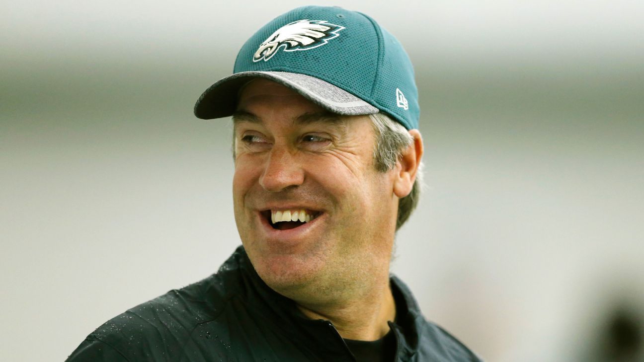 Doug Pederson's first season could see Eagles in contention for division title