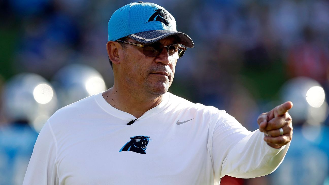 Tempers erupt during most heated practice of Panthers' training camp