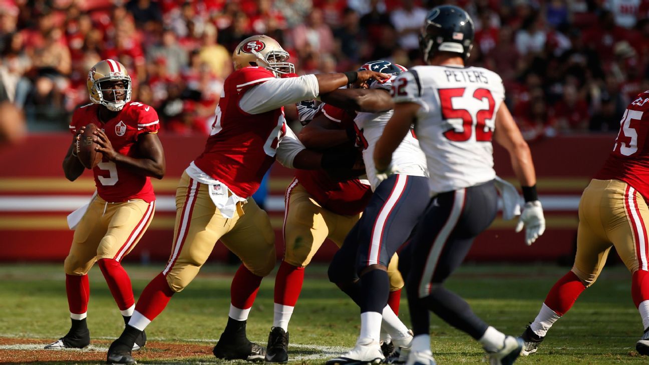 San Francisco 49ers quarterback Thad Lewis out for season