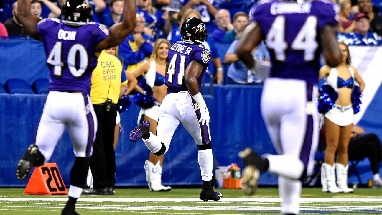 Ravens' Anthony Levine delivers tribute to Tray Walker after winning score