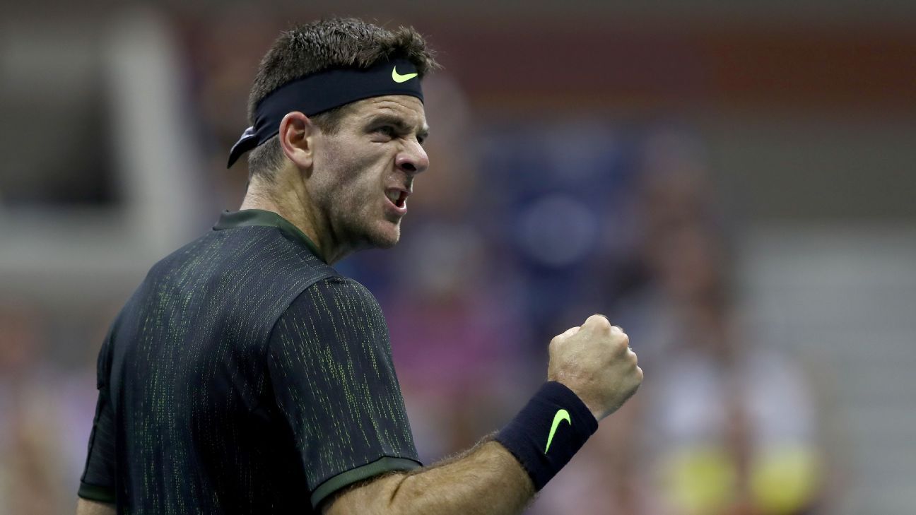 W2W4: Del Potro, Williams sisters seeking spot in quarterfinals - ESPN