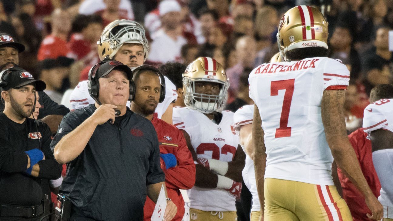 49ers deciding between QBs Gabbert, Kaepernick