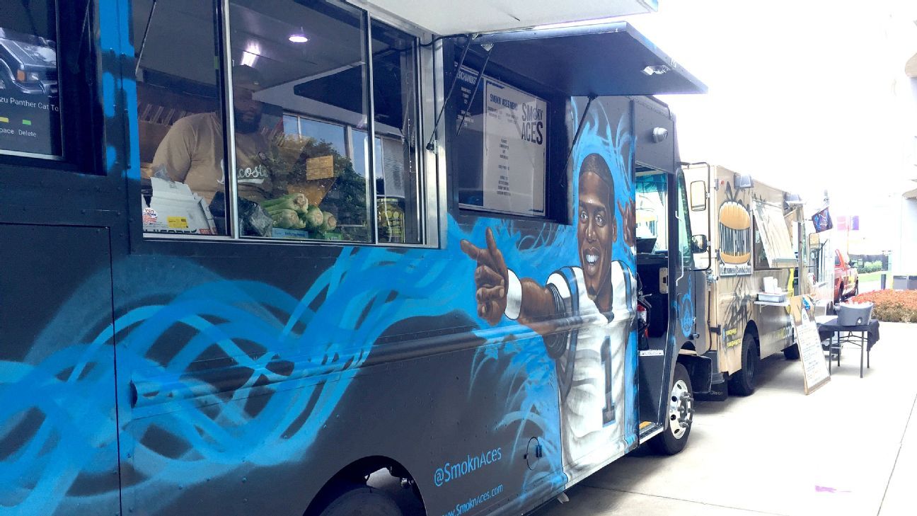 Cam Newton brings his food truck to stadium and Ron Rivera picks up the bill - ESPN (blog)