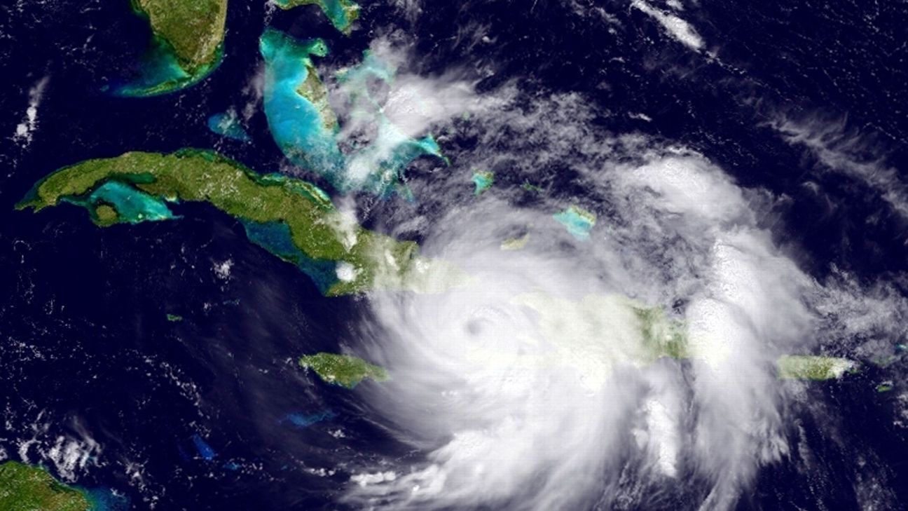 Dolphins keep eye on Hurricane Matthew's track