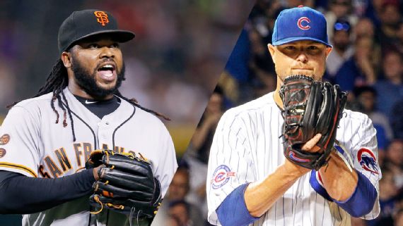 Image result for johnny cueto vs. jon lester