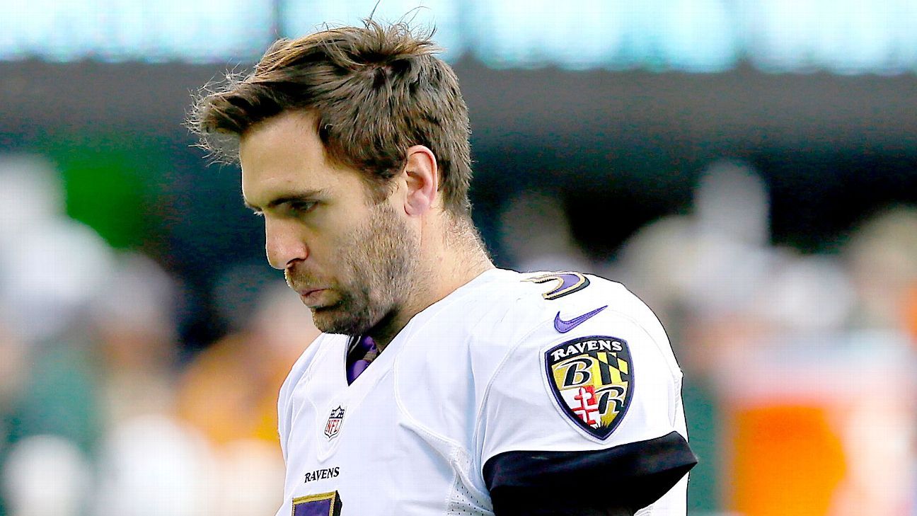 QB Flacco: 'I got to be better' for 3-4 Ravens