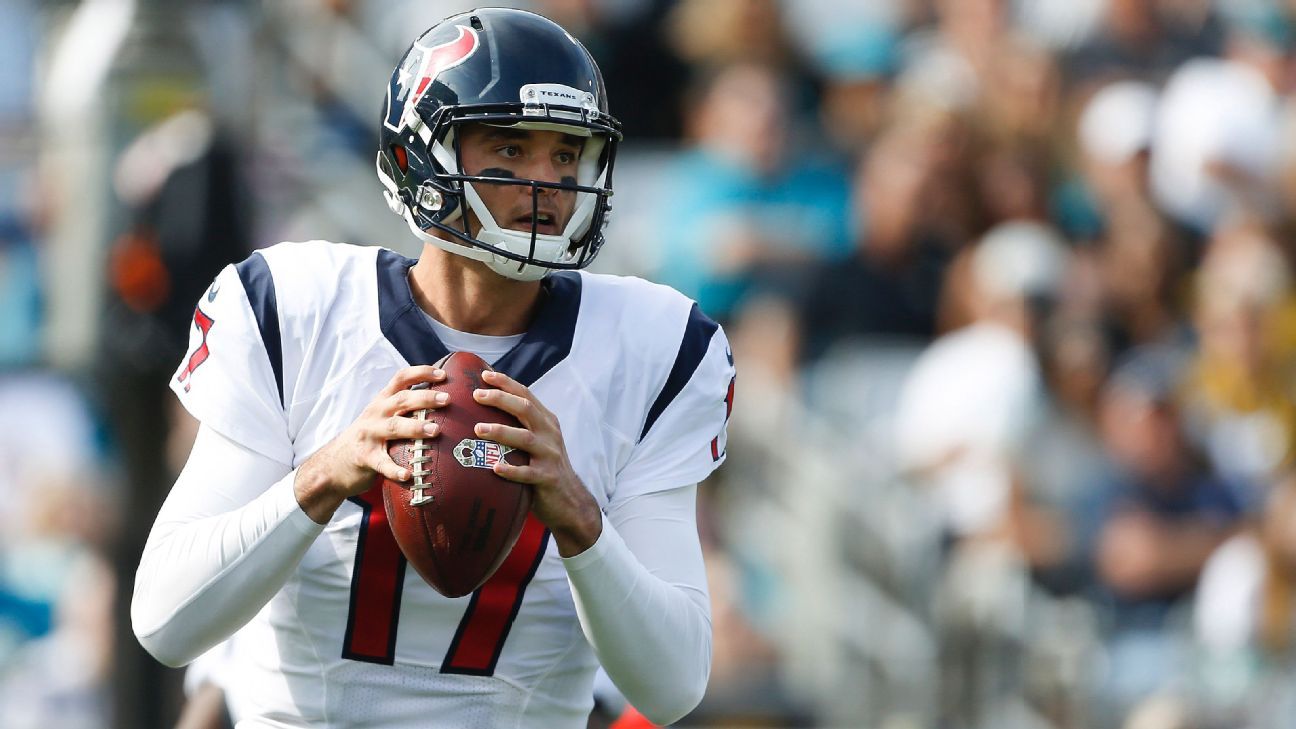 Houston Texans haven't decided on starter at QB vs. Oakland Raiders
