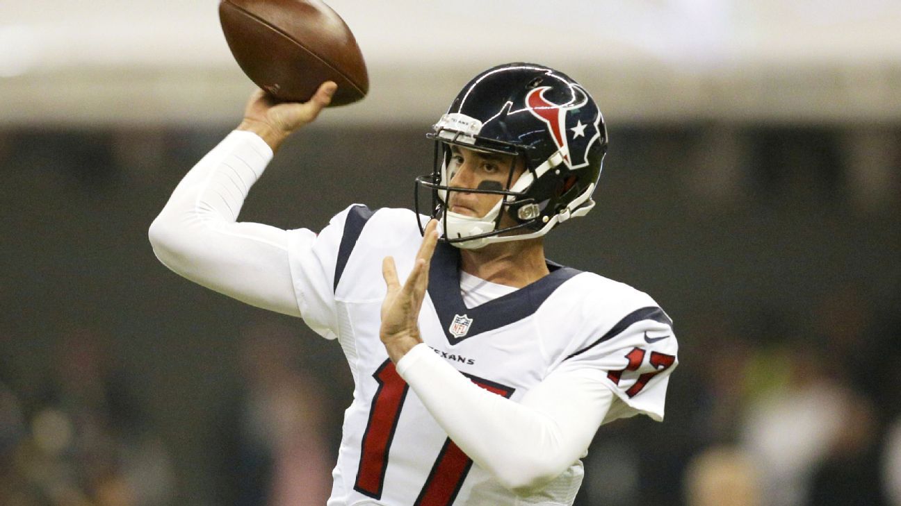 Texans opt for Osweiler for playoff vs. Raiders