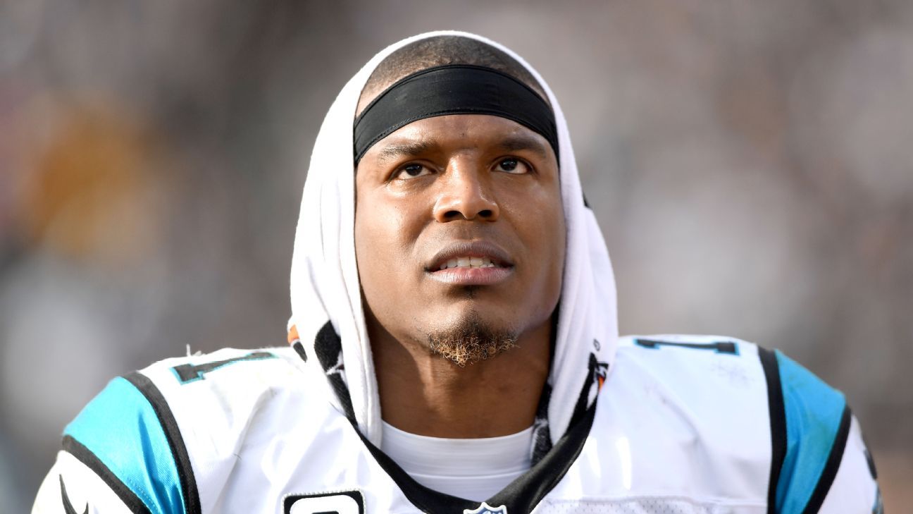 Cam Newton throws for 1st time since surgery