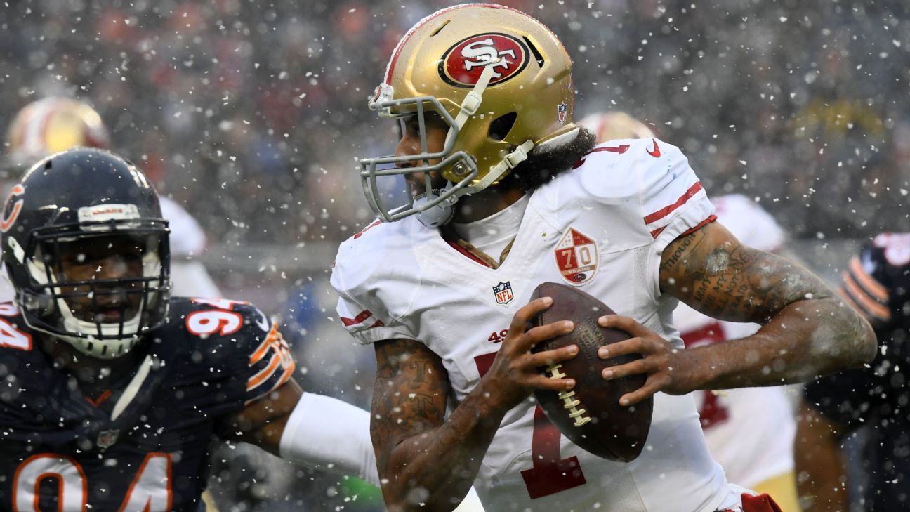 Niners sticking with Kaepernick as starting QB