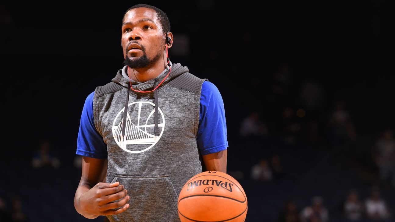 Kevin Durant's rehab going well, making Warriors optimistic about return - ESPN