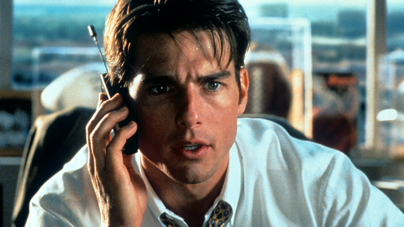 What the TD celebration in 'Jerry Maguire' would look like now