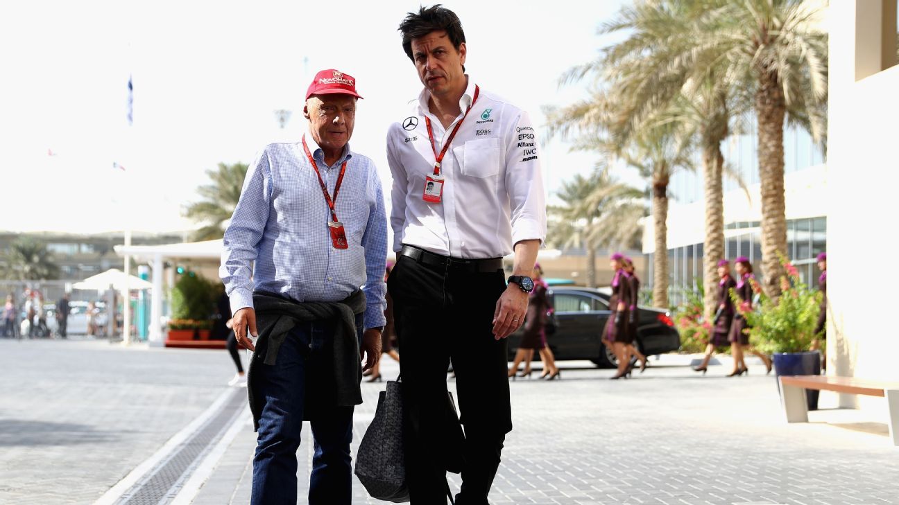 Wolff and Lauda renew contracts with Mercedes