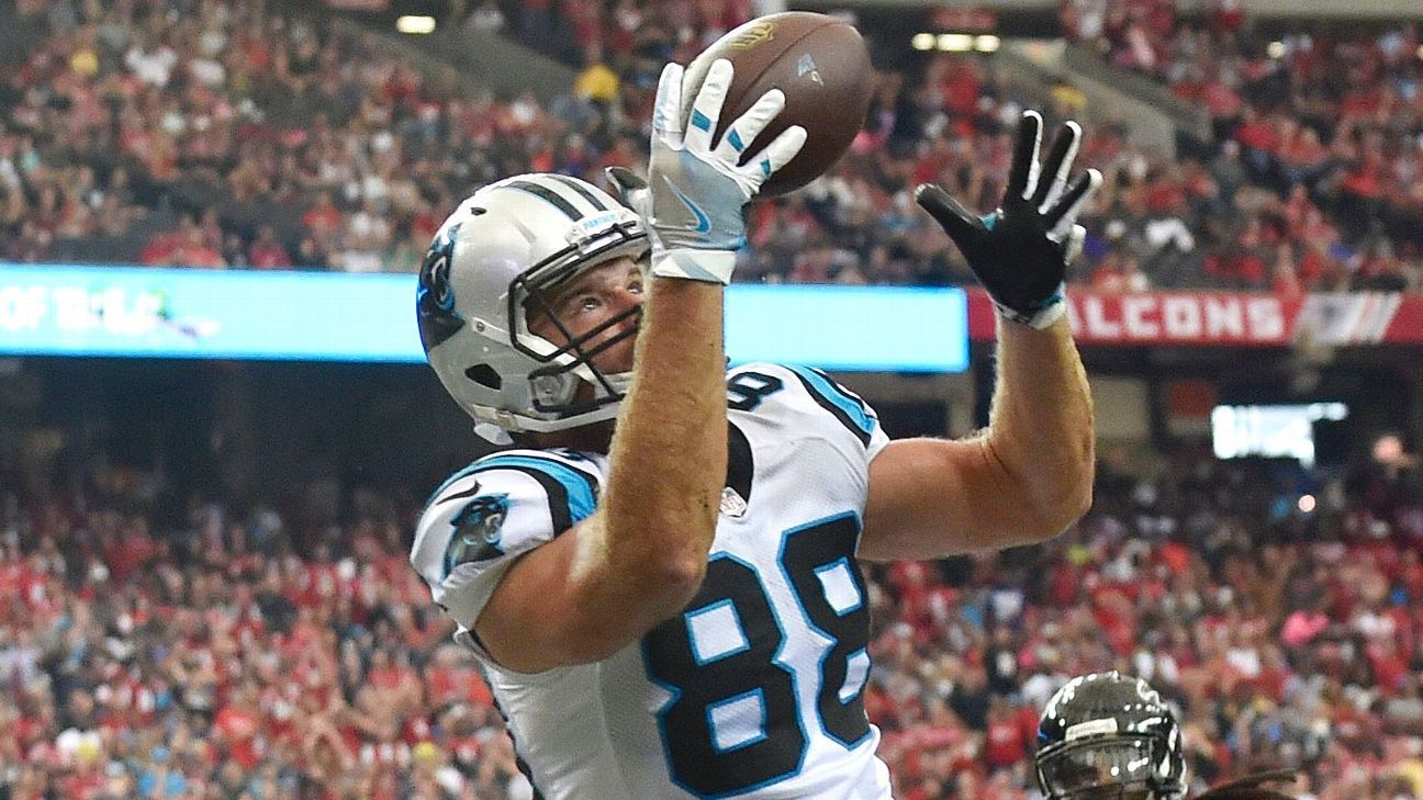 Panthers TE Olsen wants to restructure deal