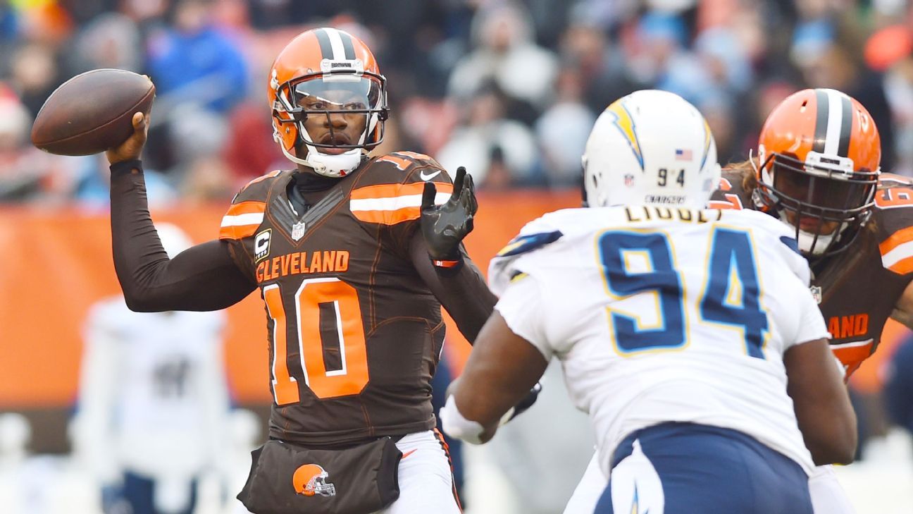 Thomas backs RG III if he's back as Browns QB